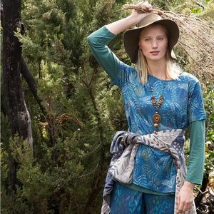 SOLD: Gudrun Sjoden Boho Bird T-Shirt